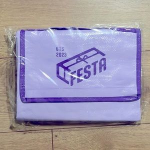 NWT New BTS 10th Anniversary Festa Picnic Mat